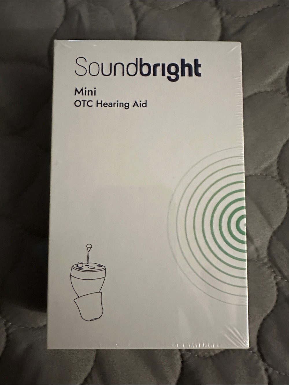 Mini OTC Hearing Aid — White